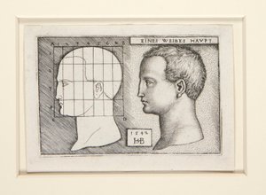 Proportion studies by Hans Sebald Beham