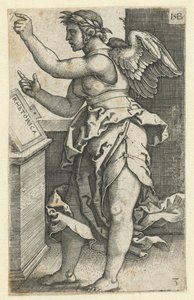 Rhetoric (Seven Liberal Arts series) by Hans Sebald Beham