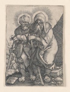 Saint Simon and Saint Thaddeus by Hans Sebald Beham