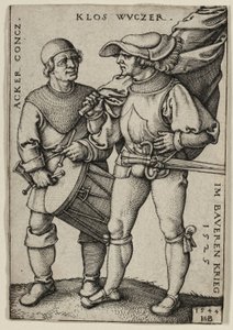 Standard-Bearer and Drummer
