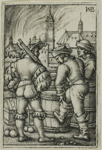The Guard Near the Powder Casks