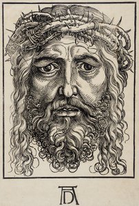 The Head of Christ Crowned with Thorns by Hans Sebald Beham