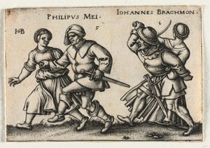 The Peasant Wedding or the Twelve Months: 5-Philipus Mei 6-Johannes Brachmon