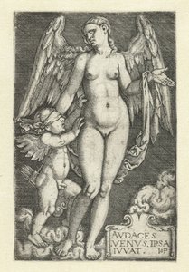 Venus and Cupid by Hans Sebald Beham