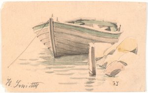 A Rowboat by Hans Smidth