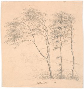 Three Trees by Hans Smidth