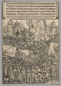 Expulsion of the Hungarians, plate 13 from Historical Scenes from the Life of Emperor Maximilian I from the Triumphal Arch by Hans Springinklee