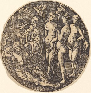 Judgment of Paris by Hans Springinklee