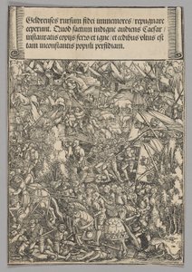 Second War with Guelders, plate 19 from Historical Scenes from the Life of Emperor Maximilian I from the Triumphal Arch by Hans Springinklee