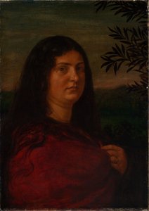 Portrait of Mrs. Cella Thoma by Hans Thoma