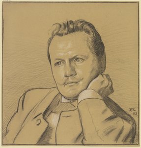 Portrait of Otto Julius Bierbaum