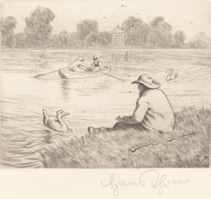 Calm Excursion by Hans Thoma