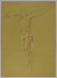 Christ on the Cross by Hans Thoma