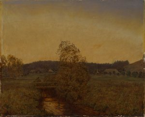 The Evening Star by Hans Thoma