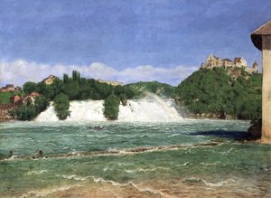 The Rhine Falls at Schaffhausen