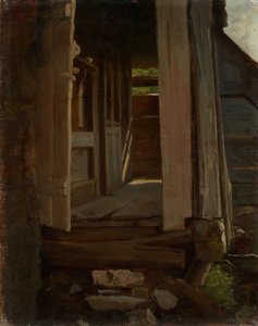 Entrance to a Black Forest House by Hans Thoma