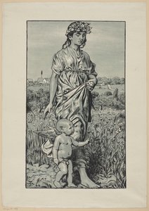 Flora by Hans Thoma