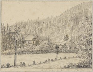Hammer Mill near St. Blasien by Hans Thoma