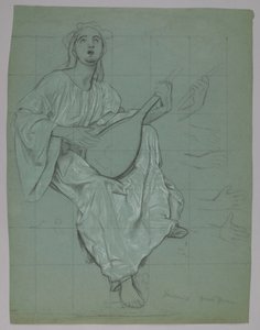 Lutenist (recto and verso)