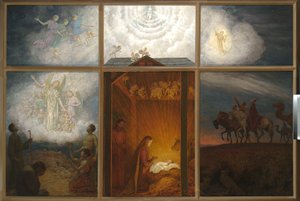 Madonna Adoring the Child in the Stable