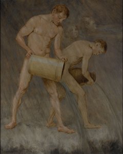 November (the Rain Gods) by Hans Thoma