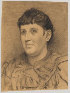 Bust of a Woman by Hans Thoma