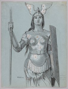 Valkyrie Costume Design by Hans Thoma