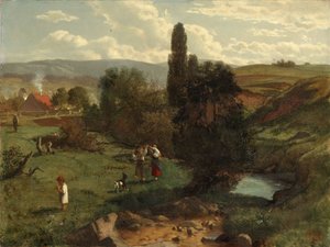 Black Forest Landscape by Hans Thoma
