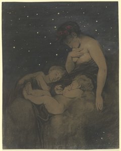 The Night by Hans Thoma