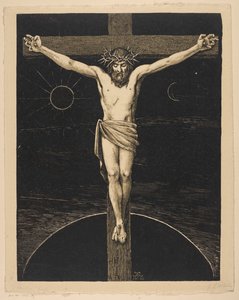 Victorious Cross by Hans Thoma