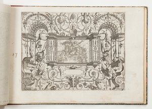 Plate 17, from Various Grotesques by Hans Vredeman de Vries