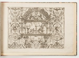 Plate, from Grotesque: in Various Manners by Hans Vredeman de Vries