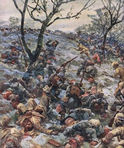 The Collapse of the French Front Line, from The Illustrated History of the World War 1914-1915