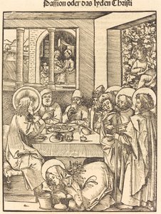 Mary Magdalen Washing Feet of Christ by Hans Wechtlin I
