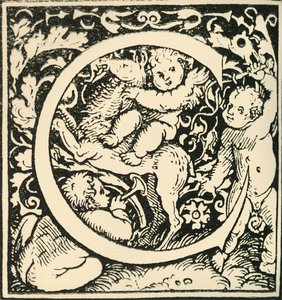 C - An Alphabet by Hans Weiditz by Hans Weiditz