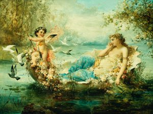 Venus and Cupid