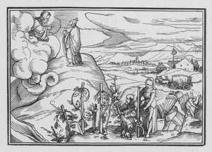 Certain Moral and Ceremonial Laws Commanded by God by Hans after Holbein the Younger