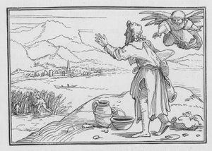 Habakkuk Complaining of the Iniquity of the Land by Hans after Holbein the Younger