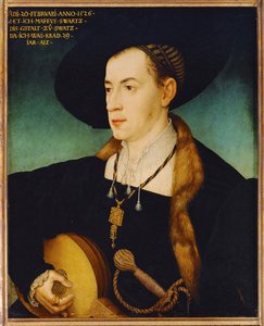 Matthaeus Schwarz, banker, partner of the Fugger banking family of Augsburg, financiers of Emperor Karl V