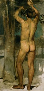 Orange Pickers. Study for the Frescoes at the Zoological Station in Naples by Hans von Marées