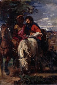 Philip and the Chamberlain by Hans von Marées