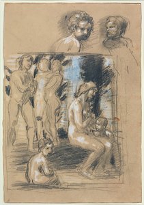Study for the Composition of In Praise of Modesty