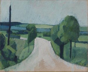 Road near Faaborg on Funen