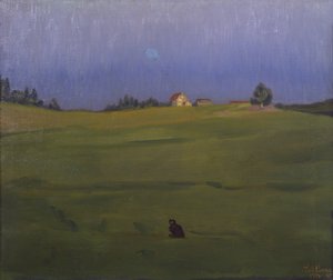 From Hogsvedt in Ås by Harald Oscar Sohlberg