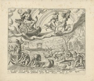 Luna, the Moon, and Her Children (The Seven Planets) by Harmen Jansz Muller