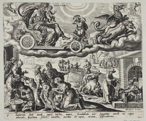 Saturn by Harmen Jansz. Muller