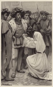 Justice, Most Royal Duke! by Harold Copping
