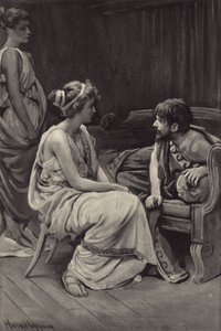 O, I am mocked, said he, And you are sent hither by some incensed god to make the world laugh at me by Harold Copping
