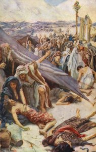Old Testament: Life for a Look, The Brazen Serpent by Harold Copping