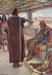 Old Testament: Thou Art the Man by Harold Copping